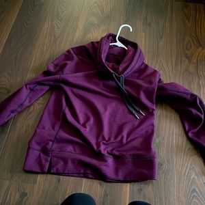 Small. Purple pull over. Super cute!